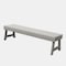 Highwood Usa 5ft Weatherly Picnic Bench Outdoor Furniture for Patio, Backyard, Garden AD-BENN3-HGR - alternate 1